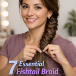 fishtail braid for beginners